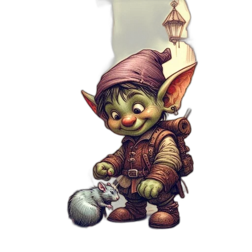 staff, concept art, fantasy art, 3d render transparent PNG cut-out