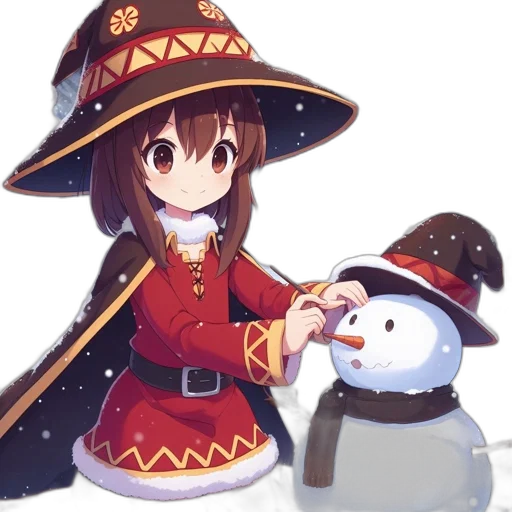 staff, hat, weapon, robot transparent PNG cut-out