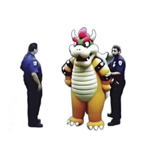 mask, creature, robot, staff transparent PNG cut-out