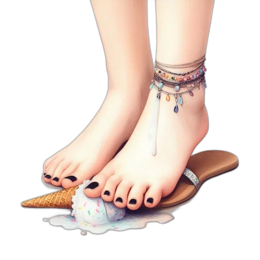 shoes, jewelry, concept art, photorealistic transparent PNG cut-out