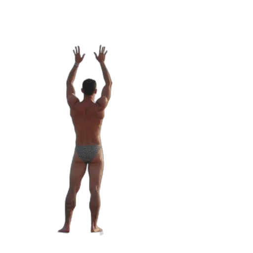 staff, 3d render, underwater, kate transparent PNG cut-out