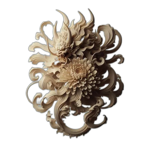 jewelry, crown, hair, dragon transparent PNG cut-out