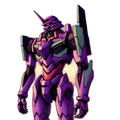 robot, weapon, staff, concept art transparent PNG cut-out