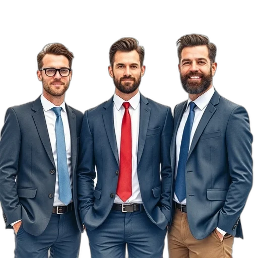 staff, jacket, face, watercolor transparent PNG cut-out