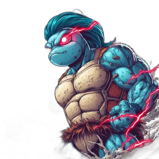 concept art, fantasy art, comic book art, pixel art transparent PNG cut-out