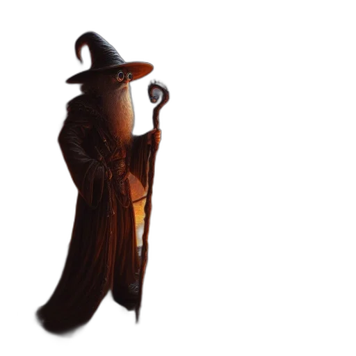 staff, hat, mask, bottle transparent PNG cut-out