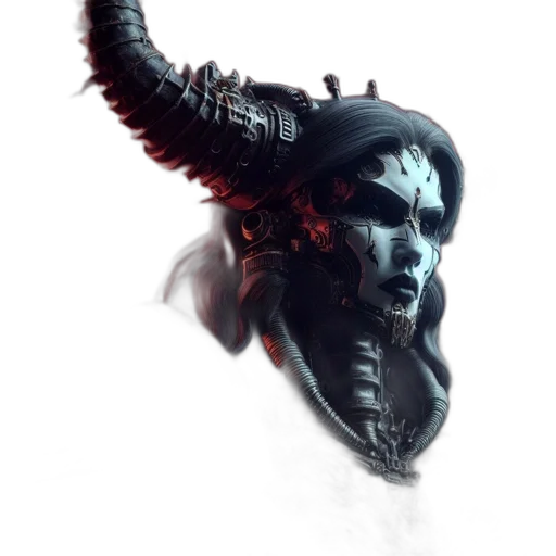 mask, dragon, face, creature transparent PNG cut-out