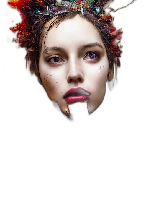 crown, face, jewelry, mask transparent PNG cut-out