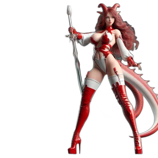 dragon, concept art, fantasy art, 3d render transparent PNG cut-out