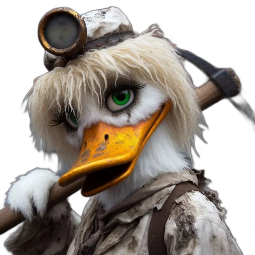 animal, mask, staff, weapon transparent PNG cut-out
