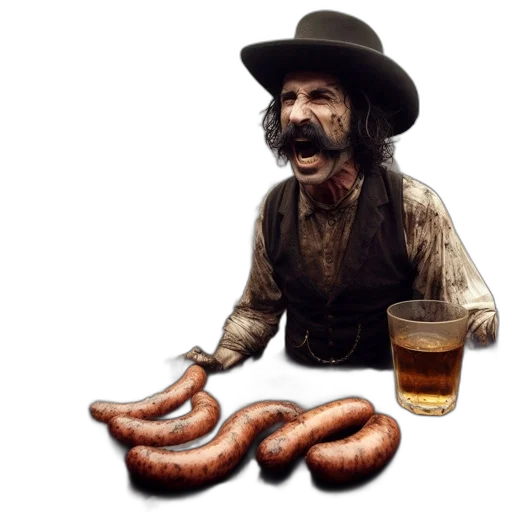 food, animal, hat, photorealistic transparent PNG cut-out