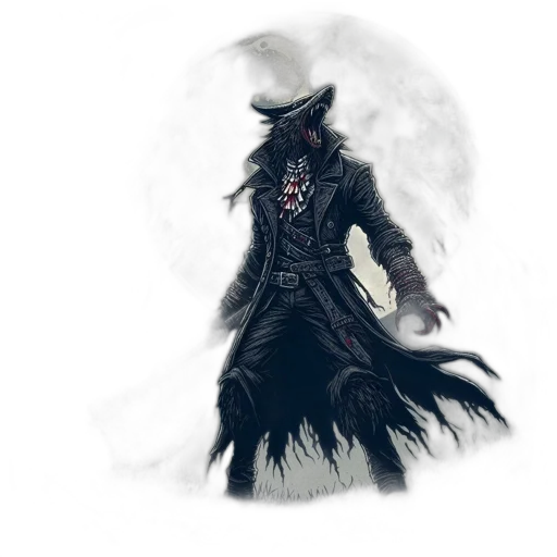 mask, hat, staff, creature transparent PNG cut-out