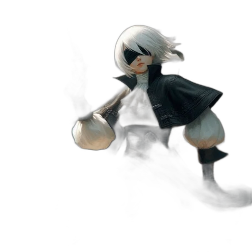weapon, sword, staff, robot transparent PNG cut-out