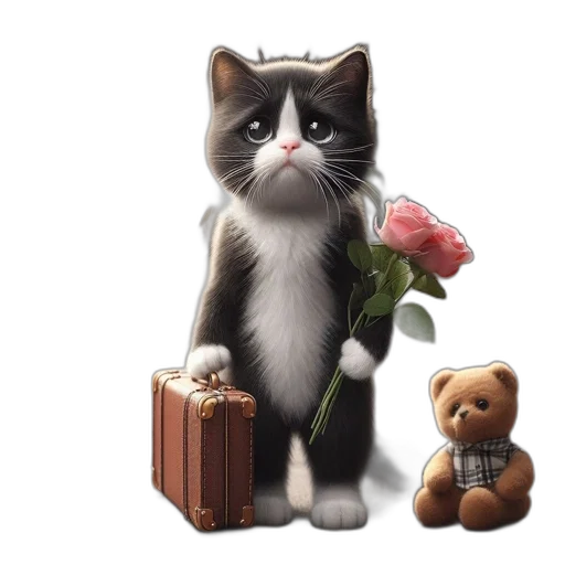 animal, photorealistic, oil painting, concept art transparent PNG cut-out