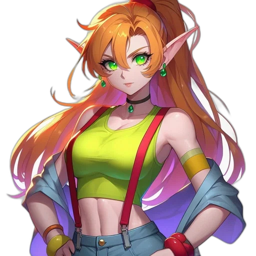 staff, jacket, weapon, anime transparent PNG cut-out