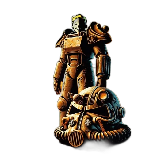 robot, weapon, concept art, pixel art transparent PNG cut-out