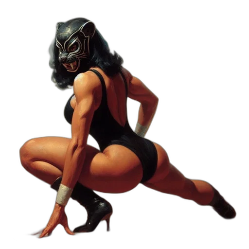 mask, comic book art, concept art, fantasy art transparent PNG cut-out