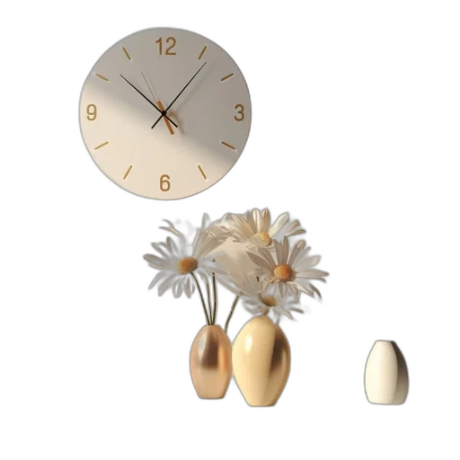 jewelry, flower, furniture, 3d render transparent PNG cut-out