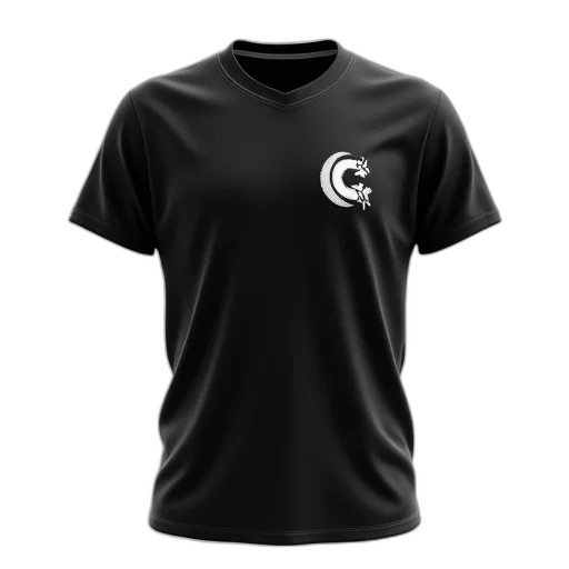 black, white, bowling, jersey transparent PNG cut-out