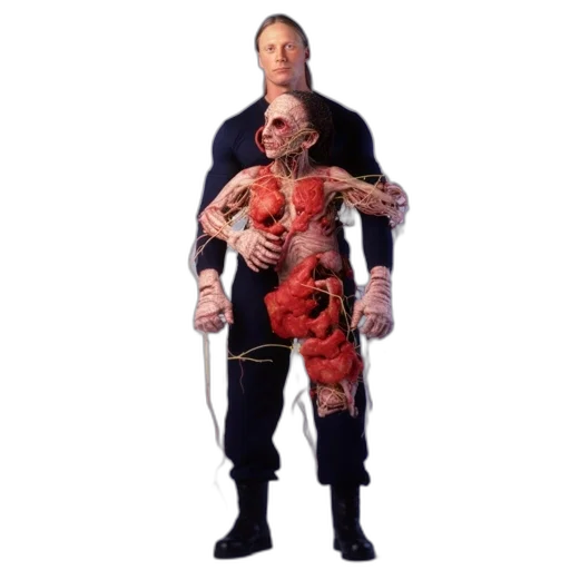 staff, creature, concept art, 3d render transparent PNG cut-out