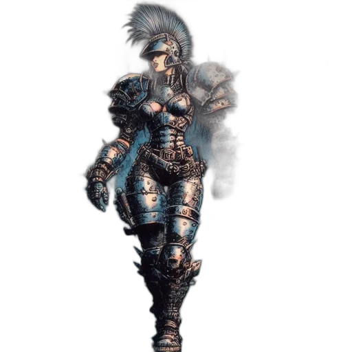 sword, staff, weapon, robot transparent PNG cut-out