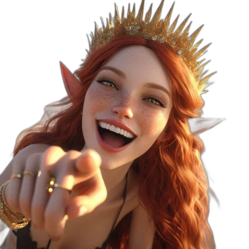 crown, jewelry, staff, dragon transparent PNG cut-out