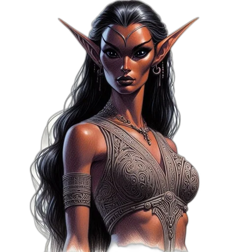fantasy art, concept art, comic book art, pixel art transparent PNG cut-out