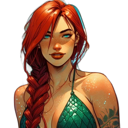 dress, jewelry, comic book art, fantasy art transparent PNG cut-out
