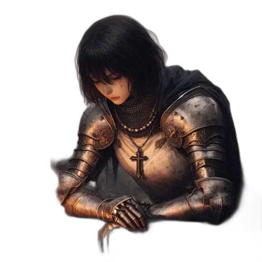 sword, weapon, jewelry, face transparent PNG cut-out
