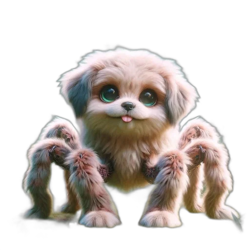 creature, animal, staff, hair transparent PNG cut-out