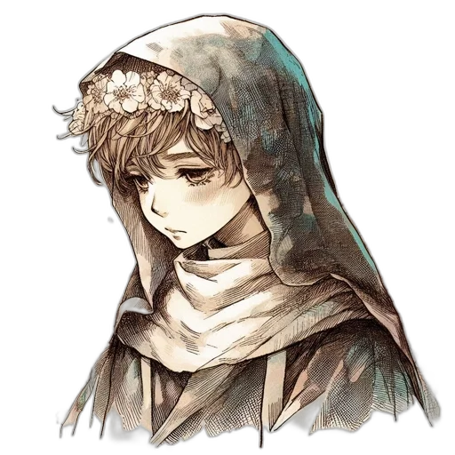 mask, face, crown, flower transparent PNG cut-out