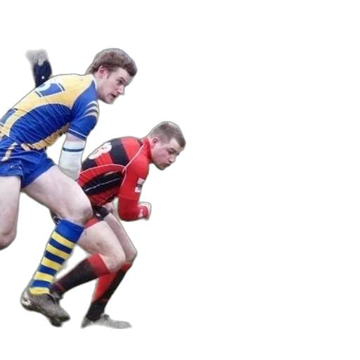 group, rugby, players, action transparent PNG cut-out