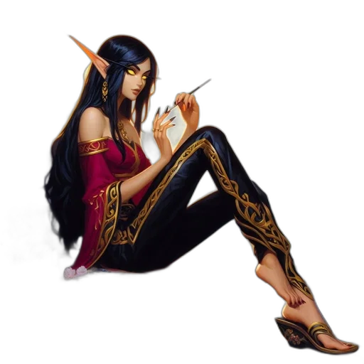 staff, dragon, fantasy art, concept art transparent PNG cut-out