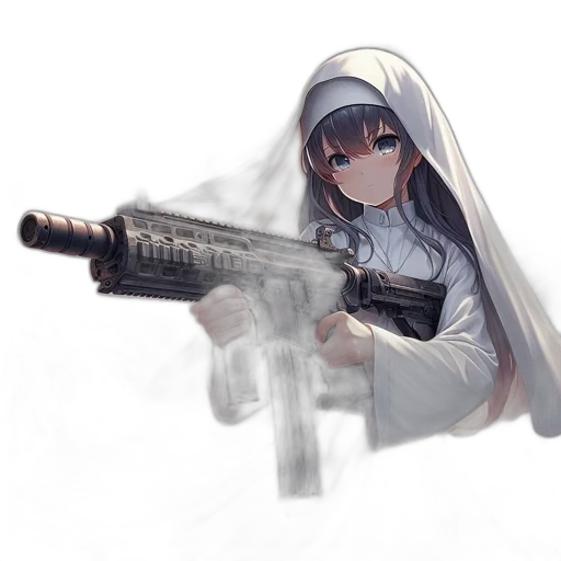 weapon, sword, staff, robot transparent PNG cut-out