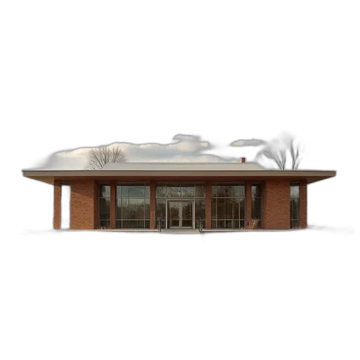 furniture, building, 3d render, concept art transparent PNG cut-out