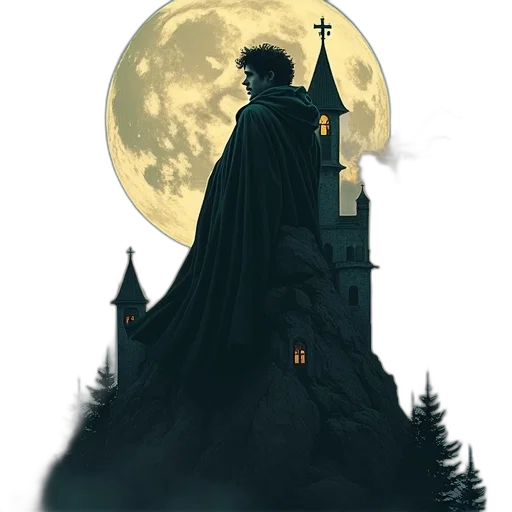 fantasy art, concept art, comic book art, pixel art transparent PNG cut-out