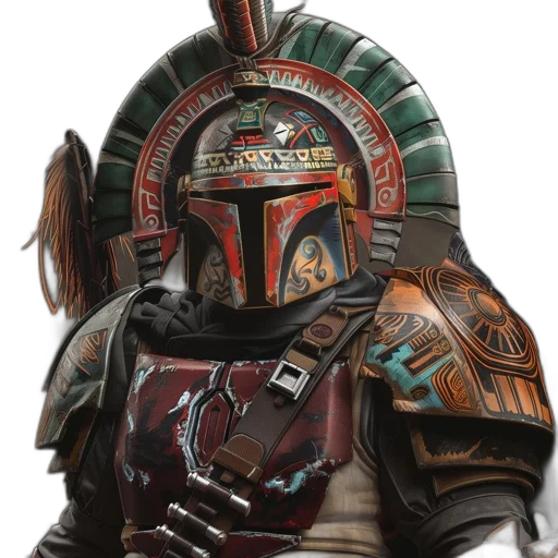 mask, robot, staff, weapon transparent PNG cut-out