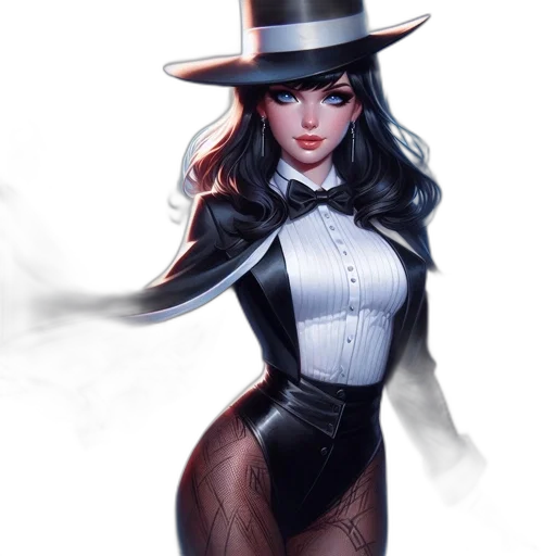hat, comic book art, concept art, fantasy art transparent PNG cut-out