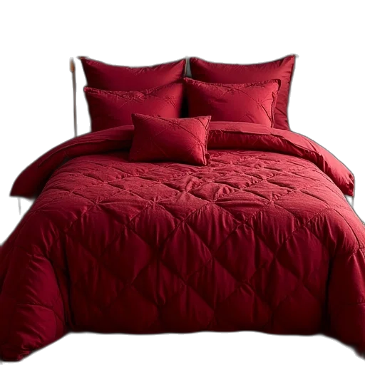 furniture, 3d render, photorealistic, red transparent PNG cut-out