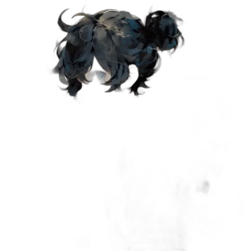 hair, crown, creature, mask transparent PNG cut-out