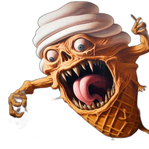 food, creature, face, mask transparent PNG cut-out