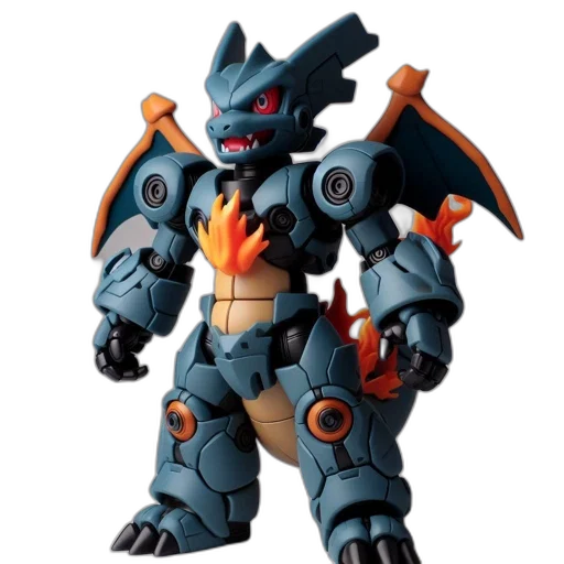 dragon, robot, creature, concept art transparent PNG cut-out