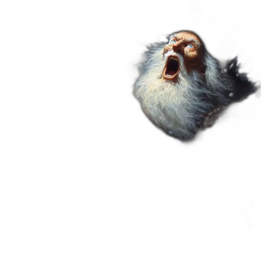 creature, animal, face, mask transparent PNG cut-out