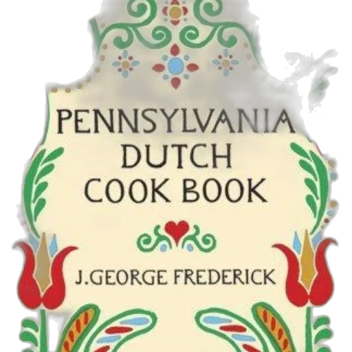 pennsylvania, dutch, cook, book transparent PNG cut-out