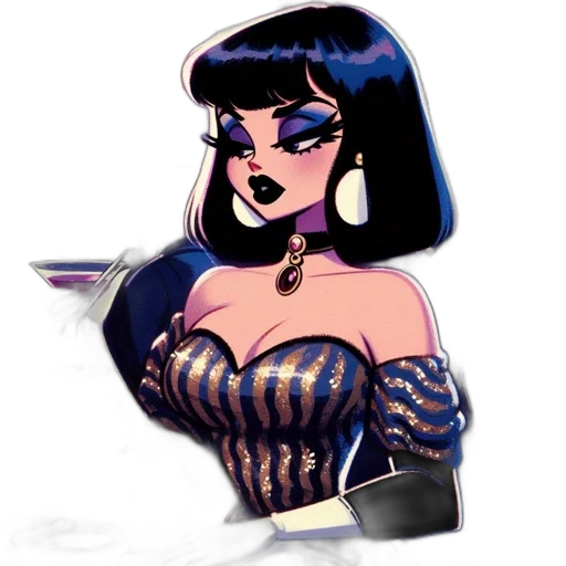 jewelry, dress, concept art, cartoon transparent PNG cut-out