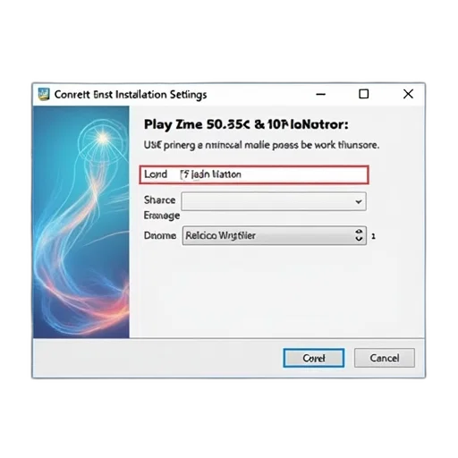 screen, showing, installation, wizard transparent PNG cut-out