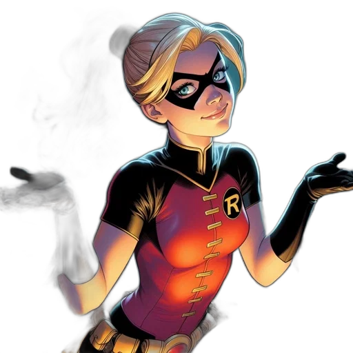 comic book art, concept art, cartoon, watercolor transparent PNG cut-out