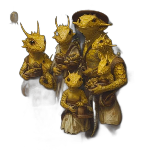 dragon, staff, creature, mask transparent PNG cut-out