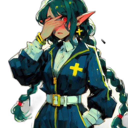 staff, weapon, jacket, mask transparent PNG cut-out