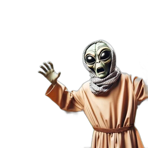 mask, creature, robot, dress transparent PNG cut-out